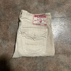True religion khaki jeans